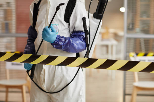 Professional Trauma Scene Cleanup technician working in Mooreland, IN
